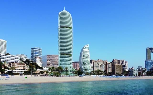 2 chambre Appartement à vendre à Playa Poniente, Benidorm avec piscine - 1 108 000 € (Ref: 9046884)