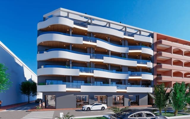 2 makuuhuone Huoneisto myytävänä paikassa Avenida Habaneras - Curva de Palangre, Torrevieja mukana uima-altaan - 339 000 € (Ref: 9046994)