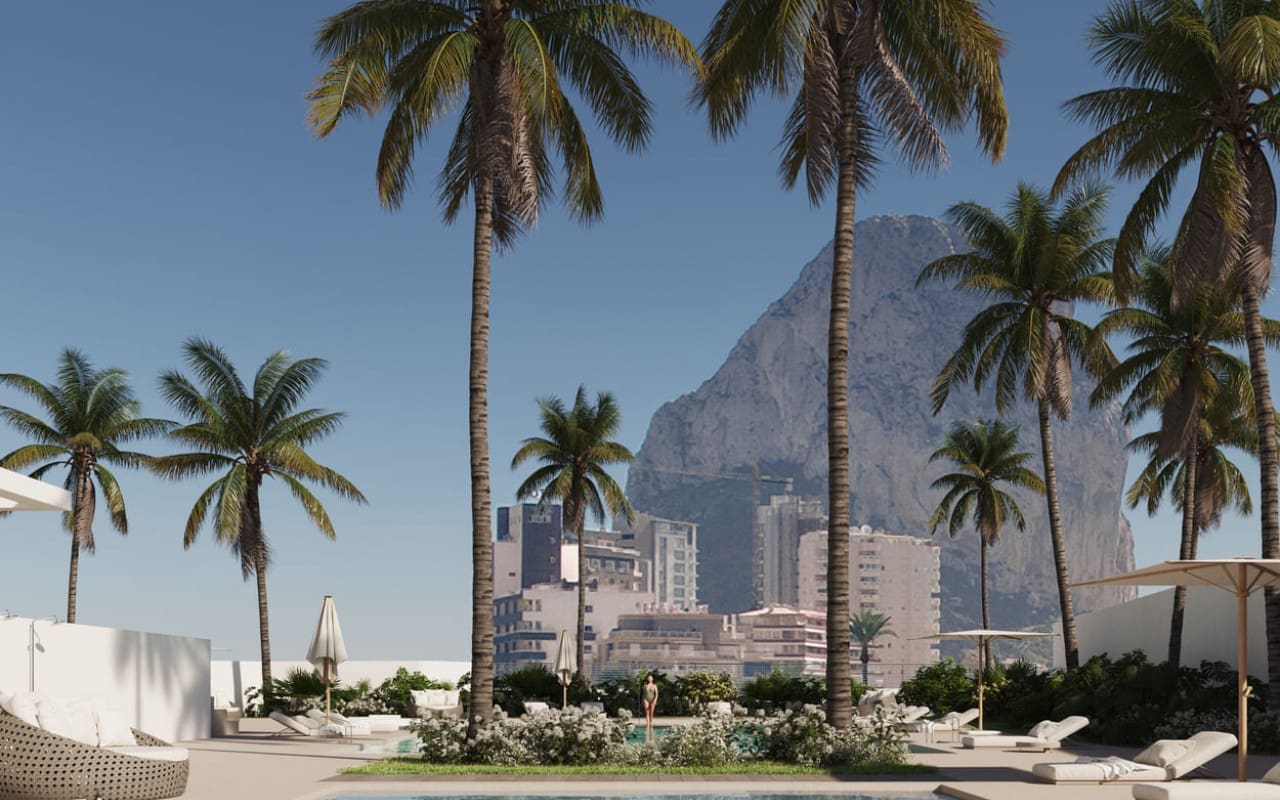 2 sypialnia Apartament na sprzedaż w Calpe / Calp z basenem - 430 000 € (Ref: 9047004)