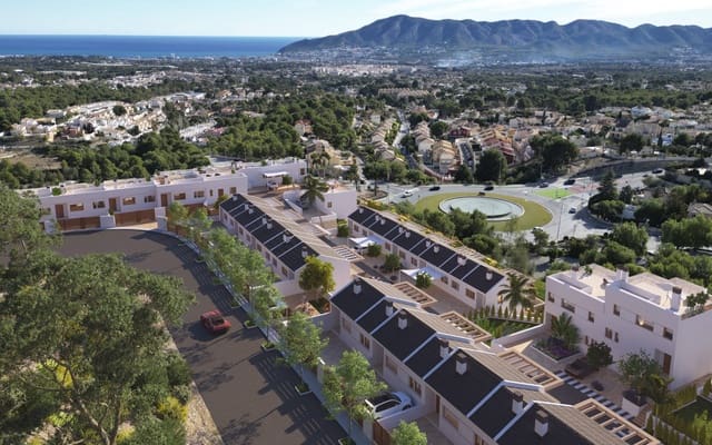 4 makuuhuone Omakotitalo myytävänä paikassa Barranco Hondo - Varadero  , La Nucia mukana uima-altaan - 499 000 € (Ref: 9049848)