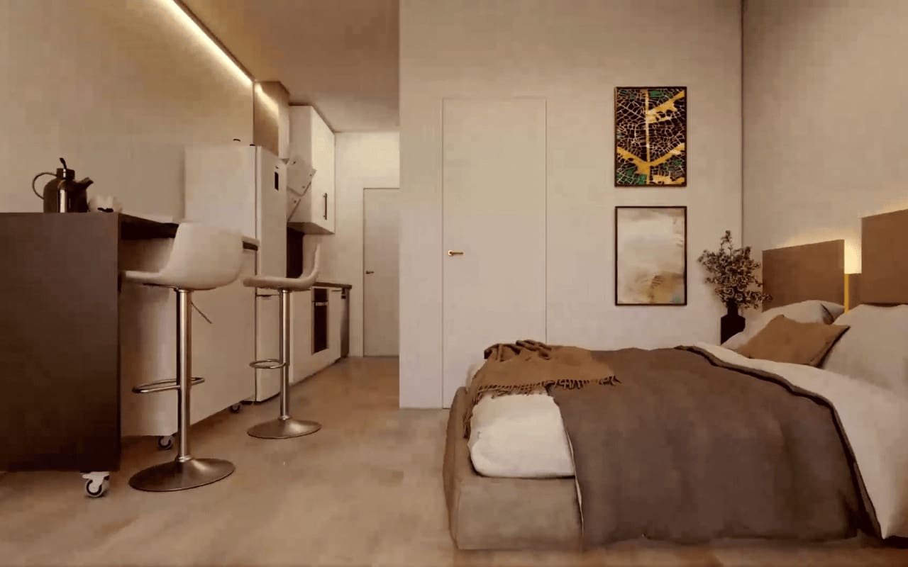 1 makuuhuone Kattohuoneisto myytävänä paikassa Torrevieja mukana uima-altaan - 193 900 € (Ref: 9049865)