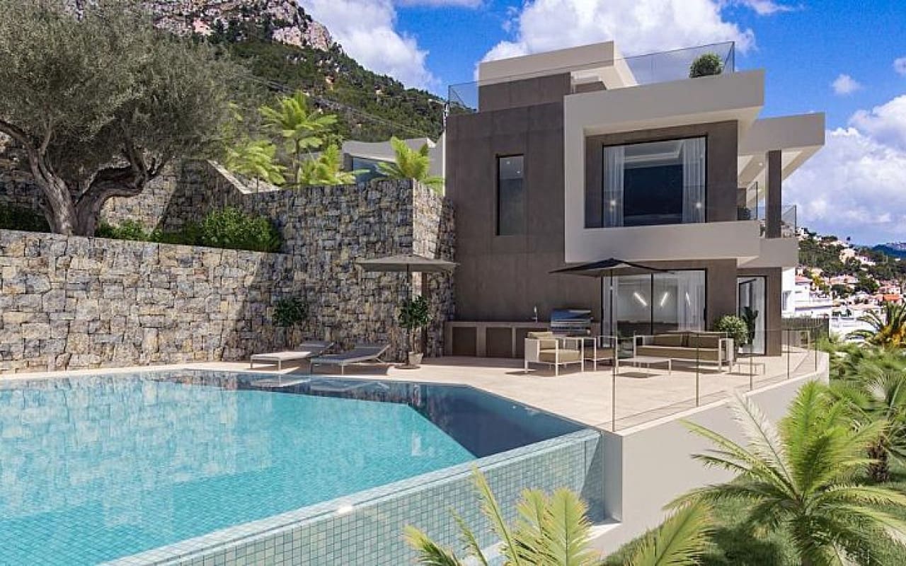 4 makuuhuone Huvila myytävänä paikassa Calpe / Calp - 1 850 000 € (Ref: 9049886)