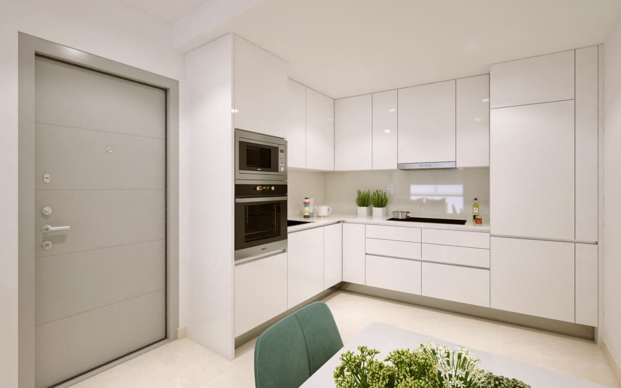 3 makuuhuone Huoneisto myytävänä paikassa Torrevieja mukana uima-altaan - 279 000 € (Ref: 9049928)