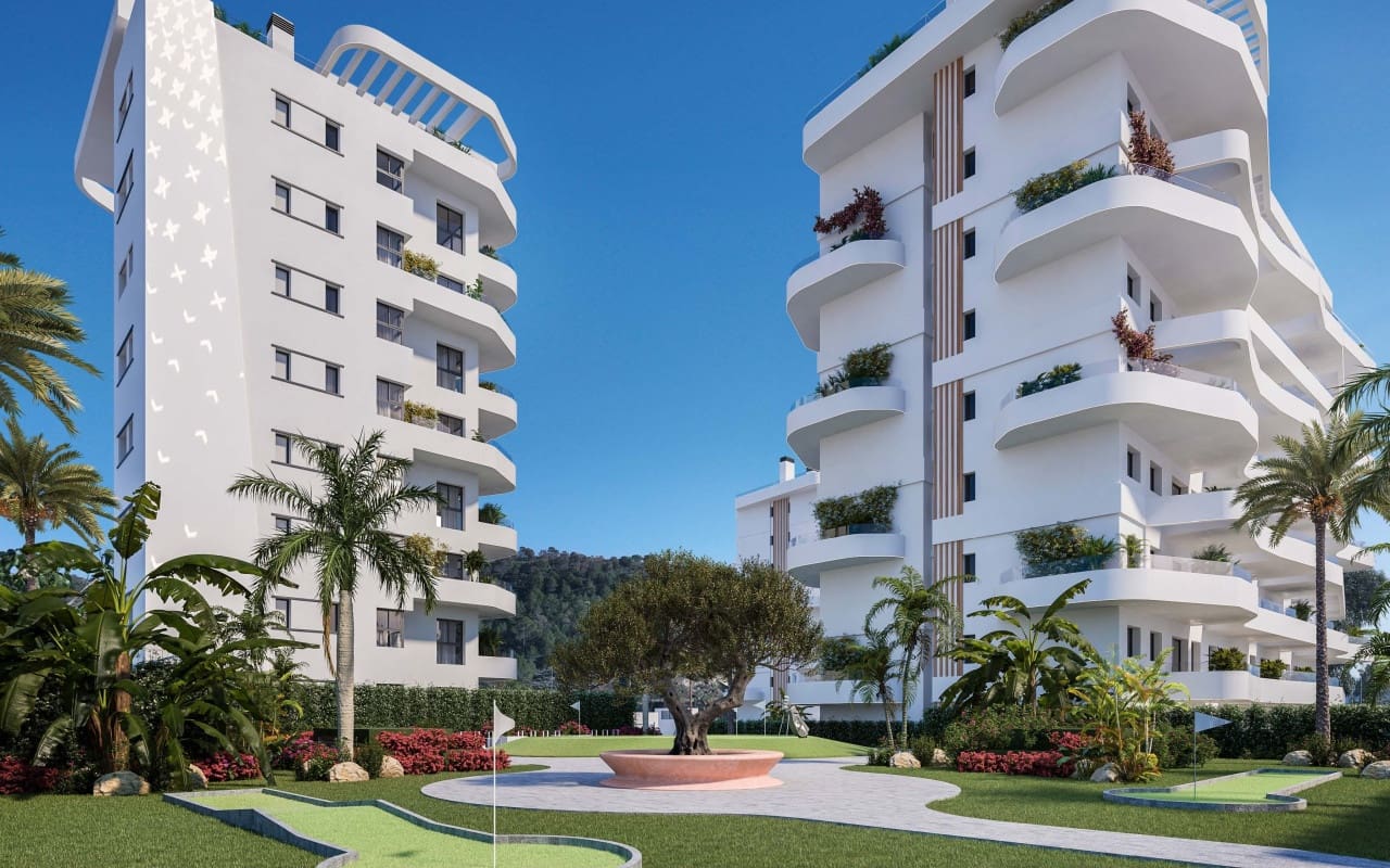 Apartamento de 1 habitación en La Villajoyosa / Vila Joiosa en venta con piscina - 390.000 € (Ref: 9050095)