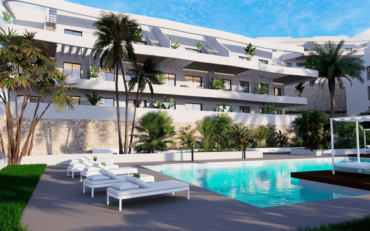 Apartamento de 2 habitaciones en Finestrat en venta con piscina - 309.900 € (Ref: 9050096)