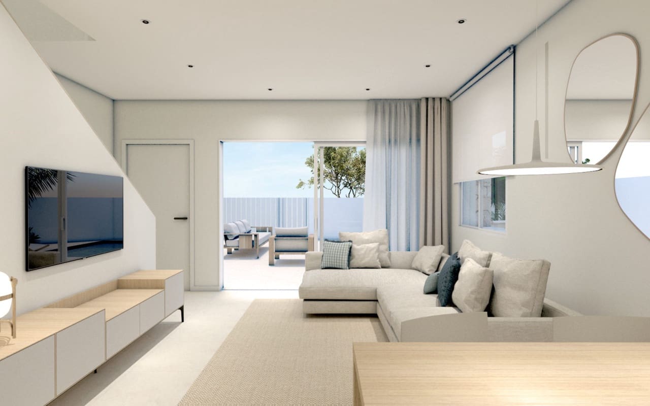 2 quarto Casa em Banda para venda em Torre de la Horadada com piscina - 385 000 € (Ref: 9050122)