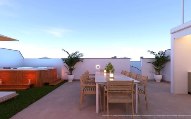 2 quarto Casa em Banda para venda em Torre de la Horadada, Pilar de la Horadada com piscina - 385 000 € (Ref: 9050122)