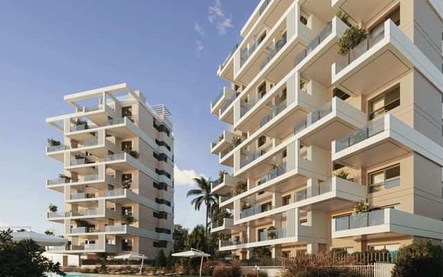 3 Zimmer Apartment zu verkaufen in Levante - Playa Fossa, Calpe / Calp mit Pool - 451.350 € (Ref: 9050125)