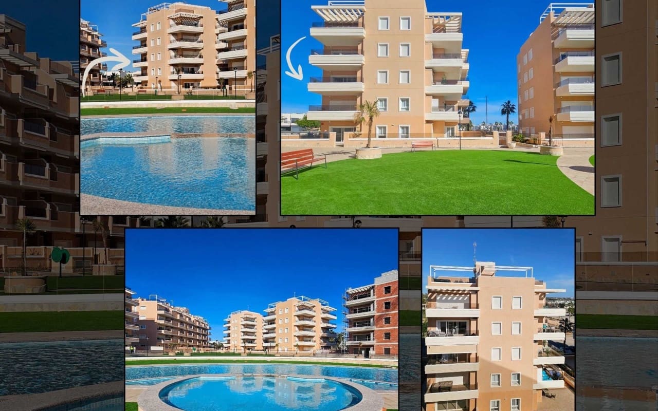 3 quarto Apartamento para venda em Guardamar del Segura com piscina - 264 950 € (Ref: 9053652)