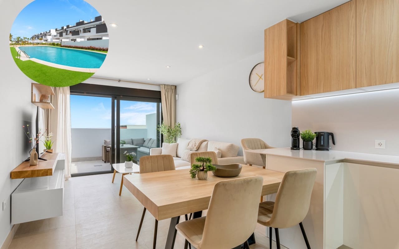 3 bedroom Apartment for sale in Los Balcones with pool - € 349,000 (Ref: 9074129)