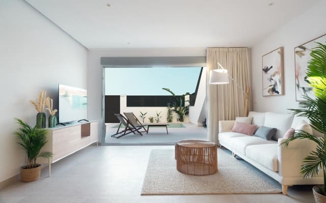2 bedroom Townhouse for sale in Los Peñascos - El Salero - Los Imbernones, San Pedro del Pinatar with pool - € 276,000 (Ref: 9084329)