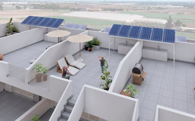 2 soveværelse Byhus til salg i Roldan, Torre-Pacheco med swimmingpool - € 233.000 (Ref: 9084333)