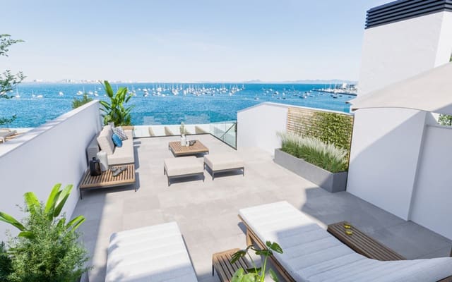 3 slaapkamer Appartement te koop in Los Cuarteros, San Pedro del Pinatar met zwembad - € 400.000 (Ref: 9084351)