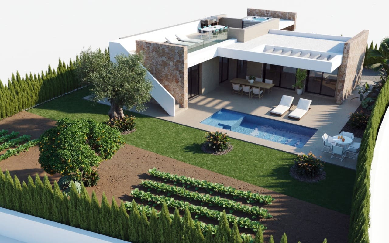 3 slaapkamer Villa te koop in Fuente Alamo de Murcia - € 344.900 (Ref: 9084473)