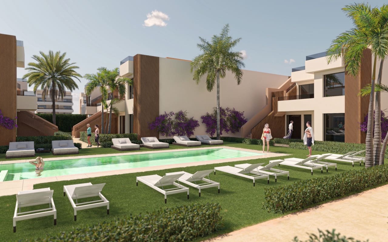2 soveværelse Byhus til salg i Alhama de Murcia med swimmingpool - € 251.750 (Ref: 9084551)