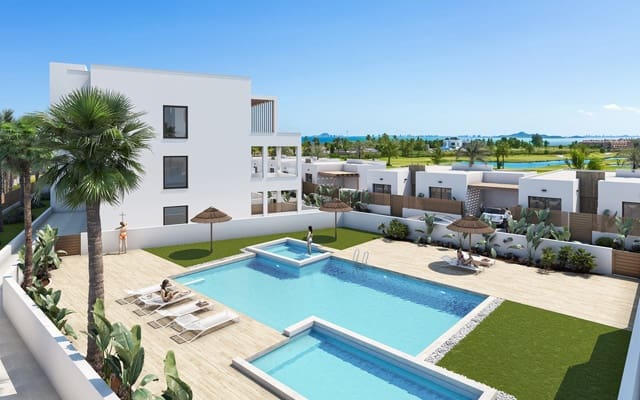 Piso de 2 habitaciones en Las Lomas de Rame - Bahía Bella, Los Alcázares en venta con piscina - 299.000 € (Ref: 9084562)