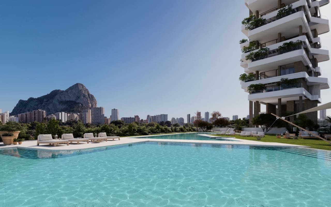 3 makuuhuone Huoneisto myytävänä paikassa Calpe / Calp mukana uima-altaan - 698 000 € (Ref: 9200057)