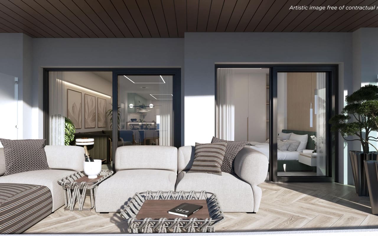 1 chambre Appartement à vendre à La Manga del Mar Menor avec piscine - 288 000 € (Ref: 9200061)