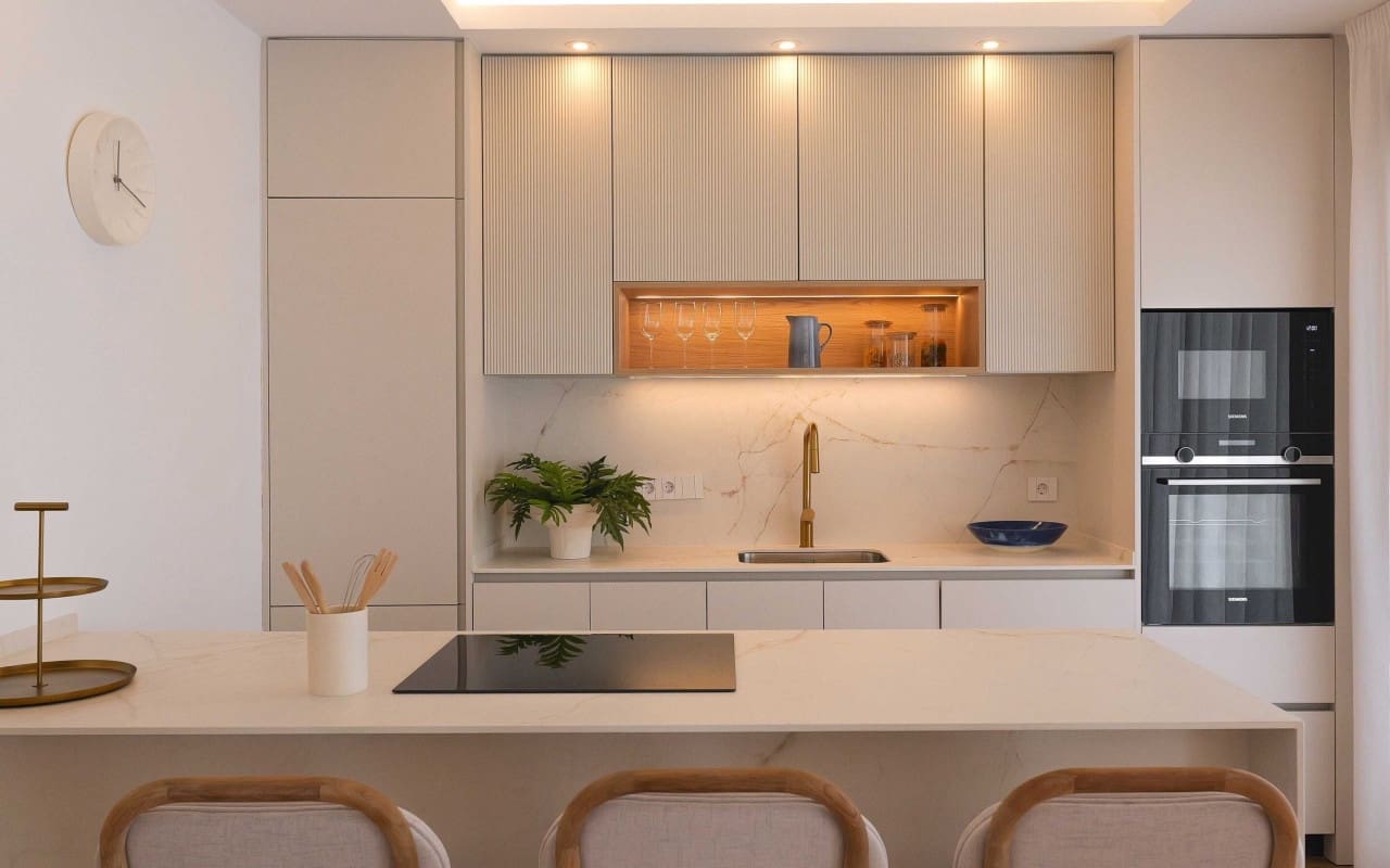 1 chambre Appartement à vendre à La Manga del Mar Menor avec piscine - 288 000 € (Ref: 9200061)