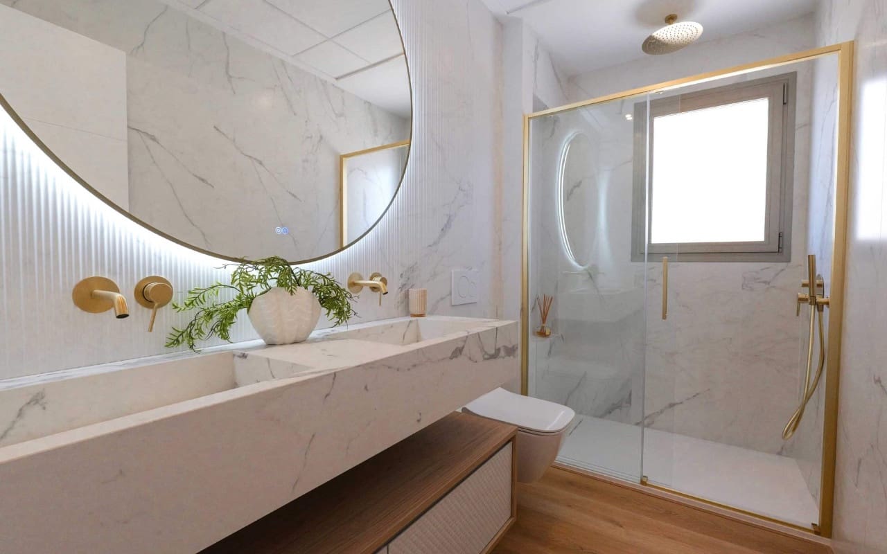 1 chambre Appartement à vendre à La Manga del Mar Menor avec piscine - 288 000 € (Ref: 9200061)