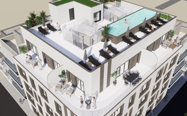 2 camera da letto Appartamento in vendita in El Chaparral - La Siesta - La Torreta, Torrevieja con piscina - 215.000 € (Rif: 9200064)