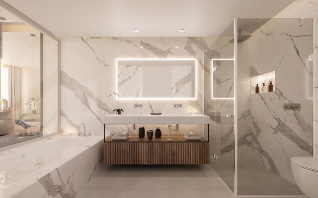 3 makuuhuone Huoneisto myytävänä paikassa Ojen mukana uima-altaan - 985 500 € (Ref: 9200067)