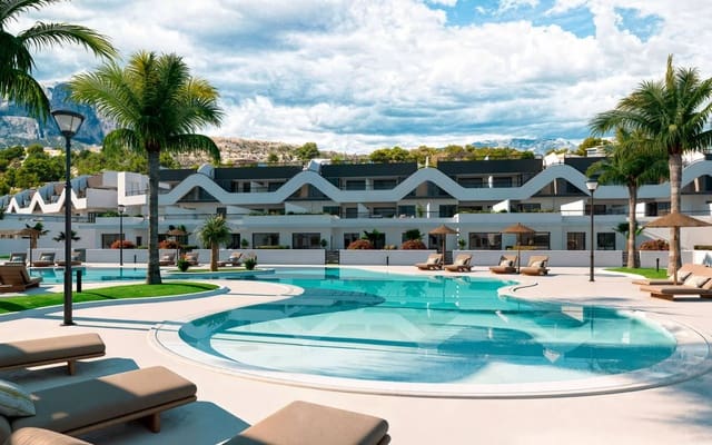 2 makuuhuone Omakotitalo myytävänä paikassa Escandinavia - Cautivador, Alfaz del Pi / L'Alfàs del Pi mukana uima-altaan - 320 000 € (Ref: 9273098)