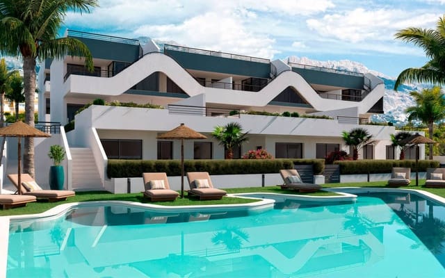 1 bedroom Townhouse for sale in Escandinavia - Cautivador, Alfaz del Pi / L'Alfàs del Pi with pool - € 210,000 (Ref: 9273100)