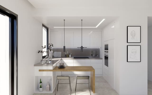 3 quarto Apartamento para venda em Alicante cidade com piscina - 405 000 € (Ref: 9273131)