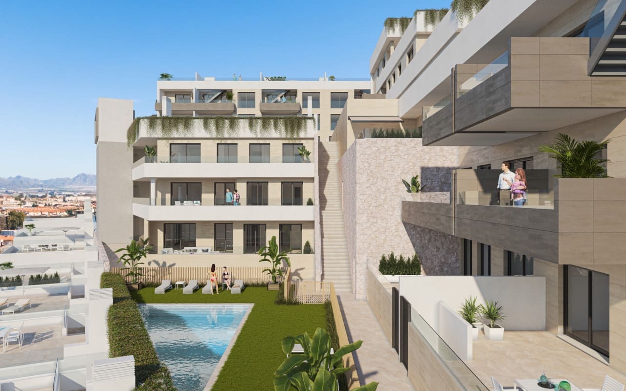 2 bedroom Apartment for sale in Aguilas with pool - € 267,000 (Ref: 9297548)