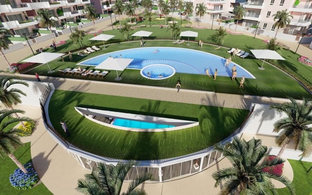 3 chambre Appartement à vendre à El Raso, Guardamar del Segura avec piscine - 344 900 € (Ref: 9304687)