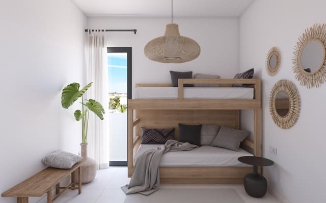 3 sypialnia Apartament na sprzedaż w Las Marinas - Pueblo Laguna, Vera z basenem - 430 000 € (Ref: 9304689)