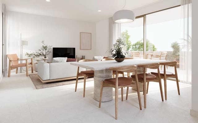 3 sypialnia Apartament na sprzedaż w Las Marinas - Pueblo Laguna, Vera z basenem - 430 000 € (Ref: 9304689)