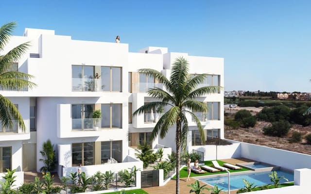 2 slaapkamer Appartement te koop in Las Lomas de Rame - Bahía Bella, Los Alcázares met zwembad - € 299.900 (Ref: 9304693)