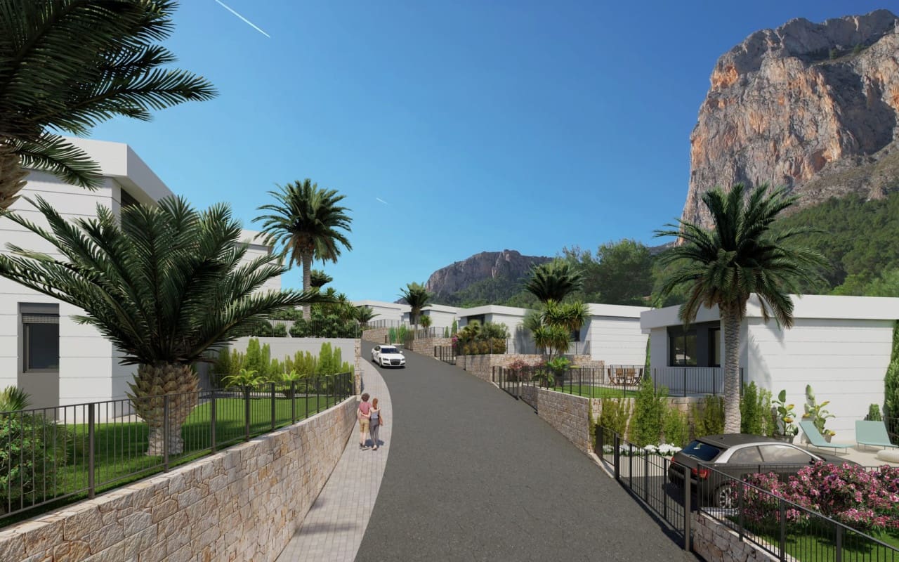 3 Zimmer Villa zu verkaufen in Polop mit Pool - 503.000 € (Ref: 9309170)