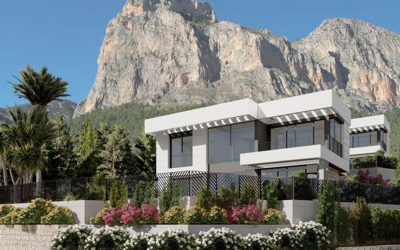 3 Zimmer Villa zu verkaufen in Polop mit Pool - 503.000 € (Ref: 9309170)