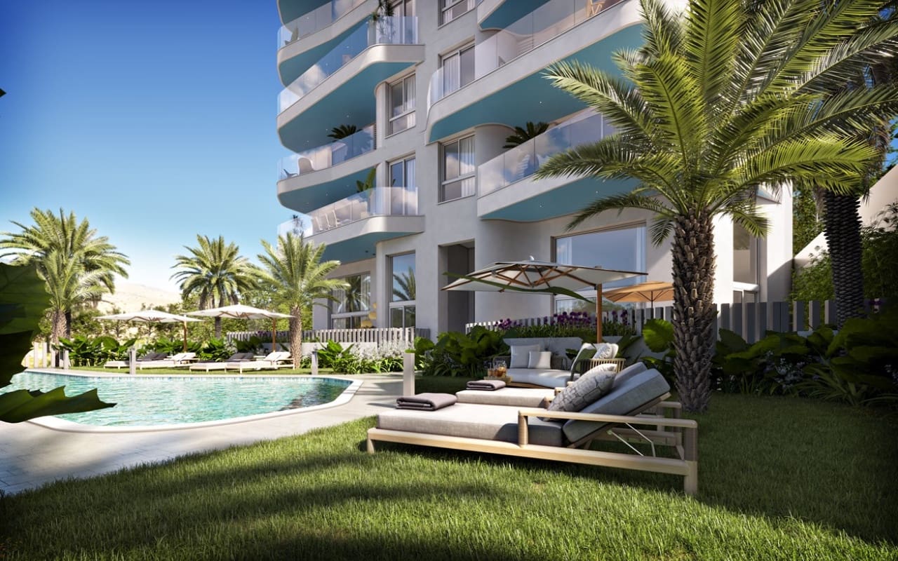 Apartamento Playa de 2 habitaciones en La Villajoyosa / Vila Joiosa en venta con piscina - 495.000 € (Ref: 9340197)