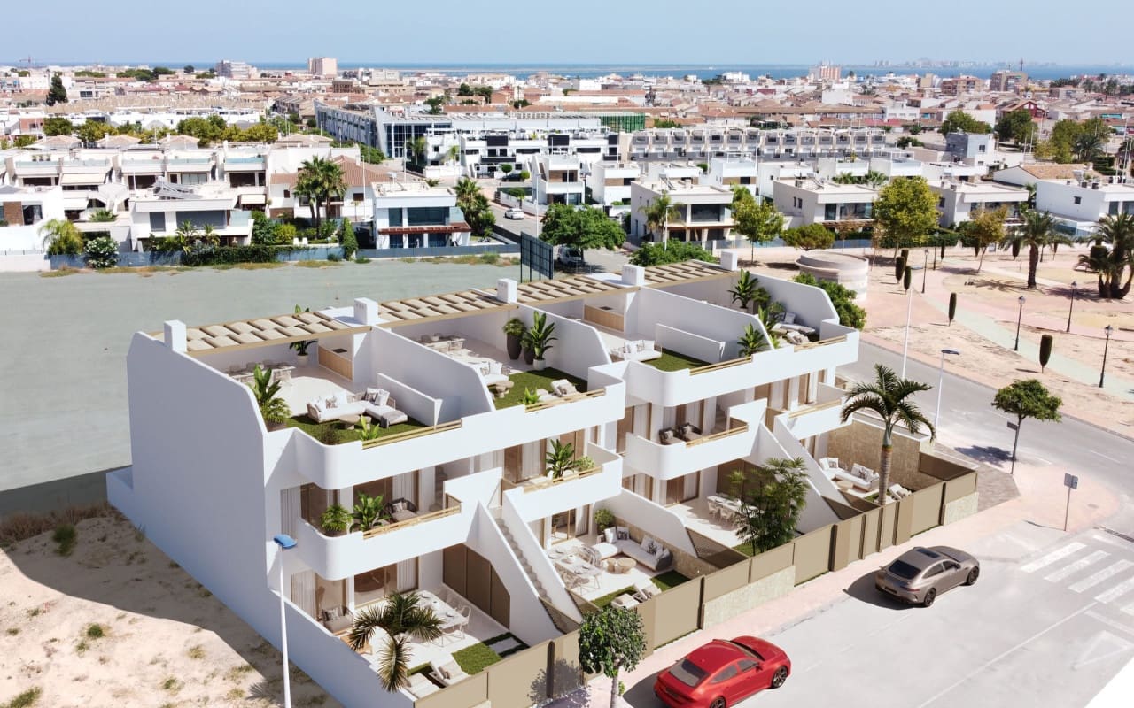 3 quarto Casa em Banda para venda em San Pedro del Pinatar com piscina - 369 900 € (Ref: 9373862)