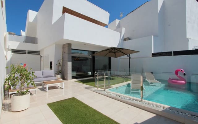 3 makuuhuone Huvila myytävänä paikassa Santiago de la Ribera, San Javier mukana uima-altaan - 399 000 € (Ref: 9388187)