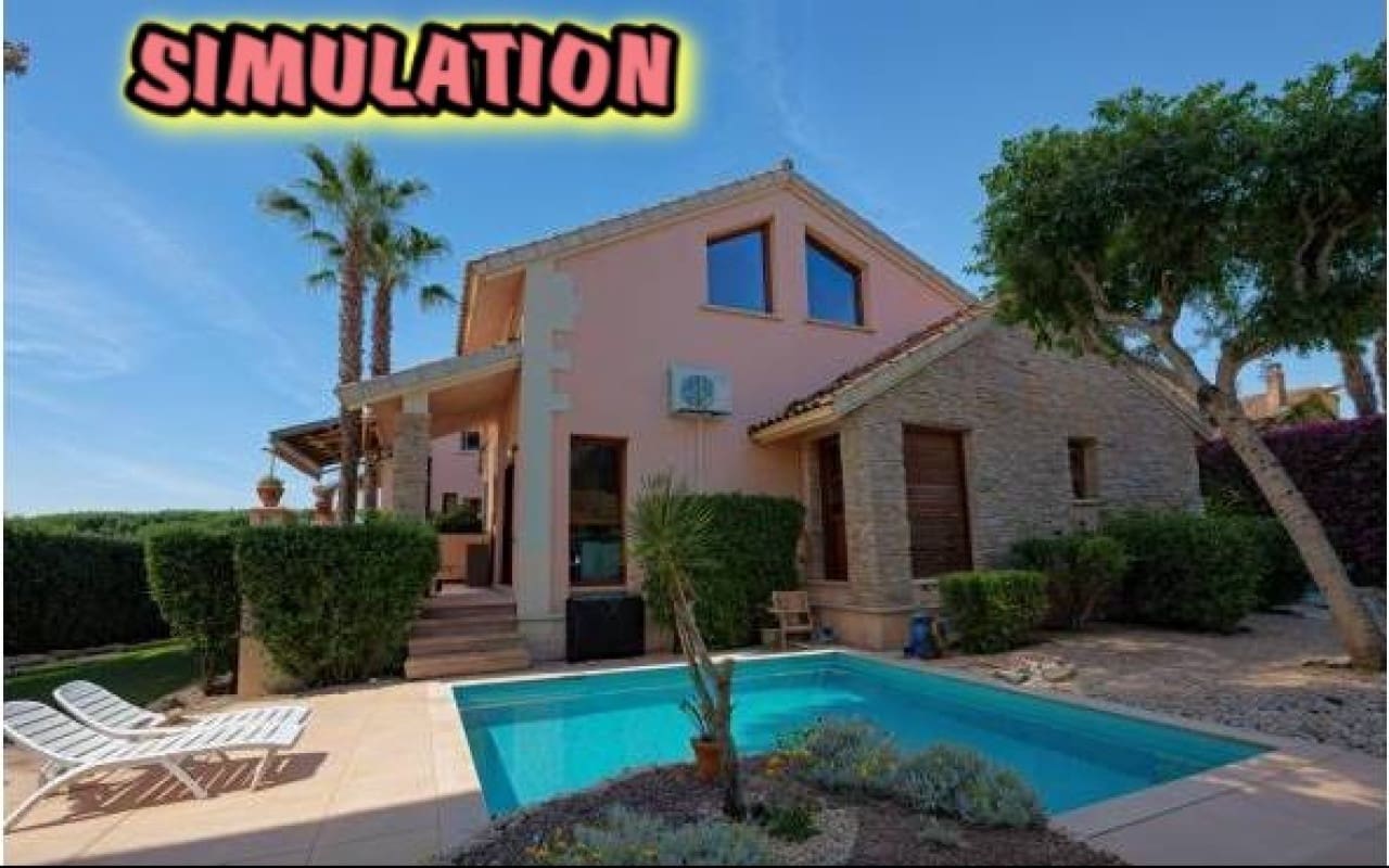 3 bedroom Villa for sale in Algorfa with pool - € 349,990 (Ref: 9388191)