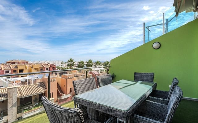 3 camera da letto Attico in vendita in Lomas de Cabo Roig - Los Dolses, Orihuela con piscina - 359.000 € (Rif: 9394431)