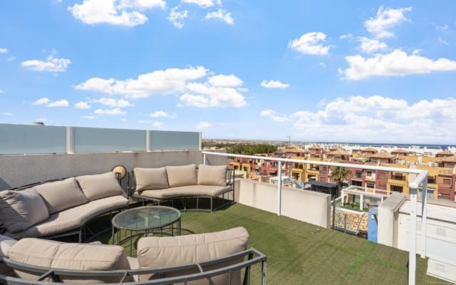 3 camera da letto Attico in vendita in Lomas de Cabo Roig - Los Dolses, Orihuela con piscina - 359.000 € (Rif: 9394431)