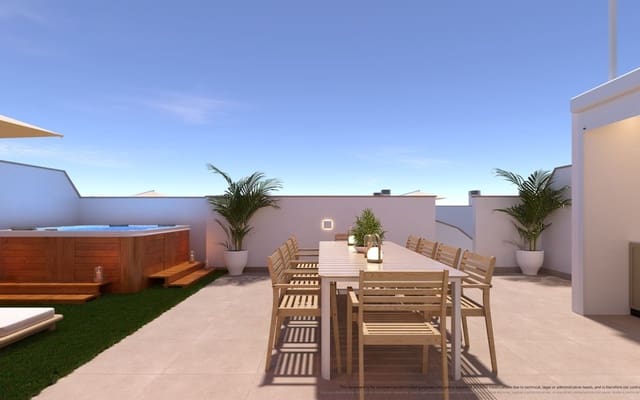 2 soveværelse Byhus til salg i Torre de la Horadada, Pilar de la Horadada med swimmingpool - € 375.000 (Ref: 9396308)