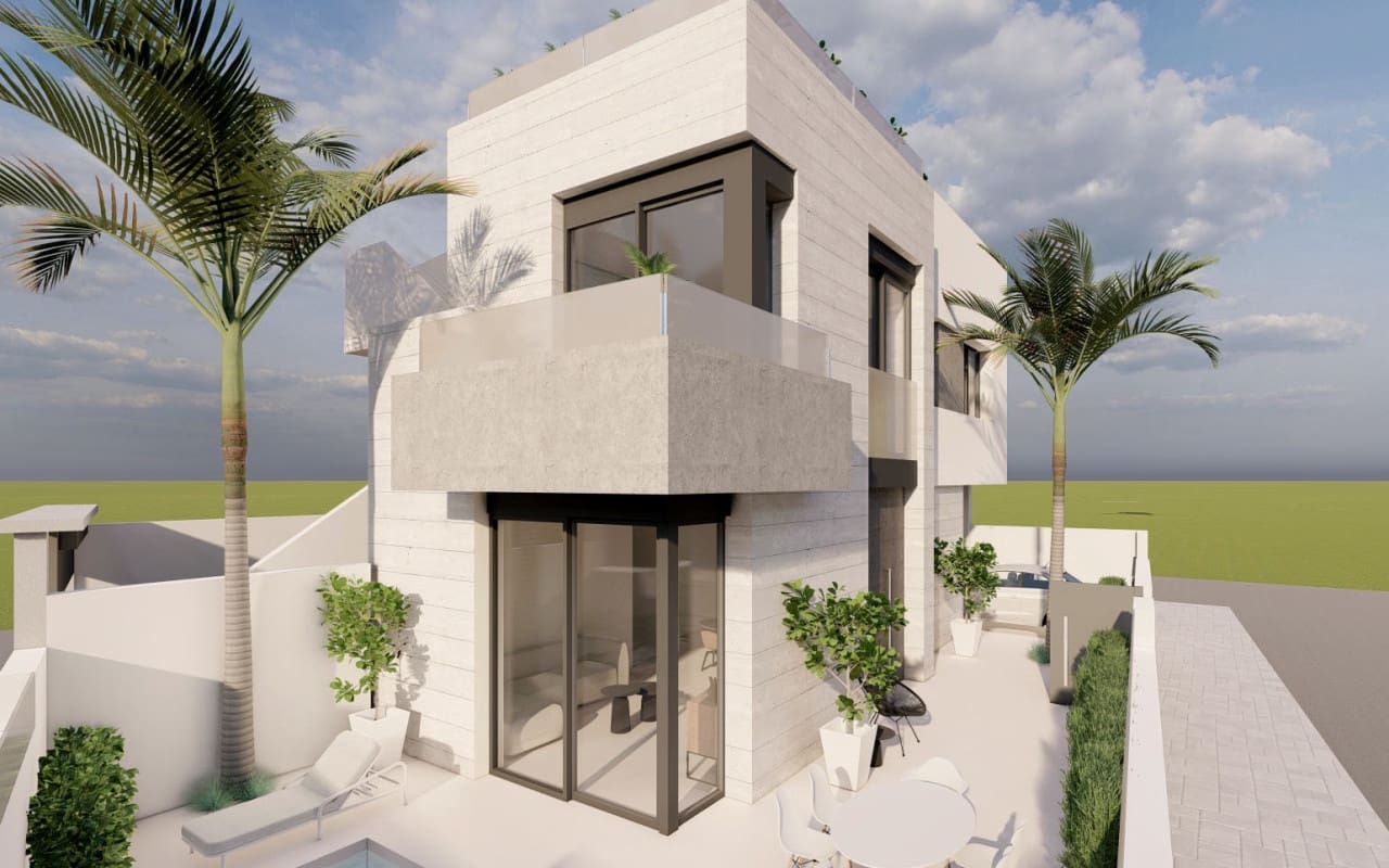 2 chambre Maison de Ville à vendre à Pilar de la Horadada - 359 000 € (Ref: 9438614)