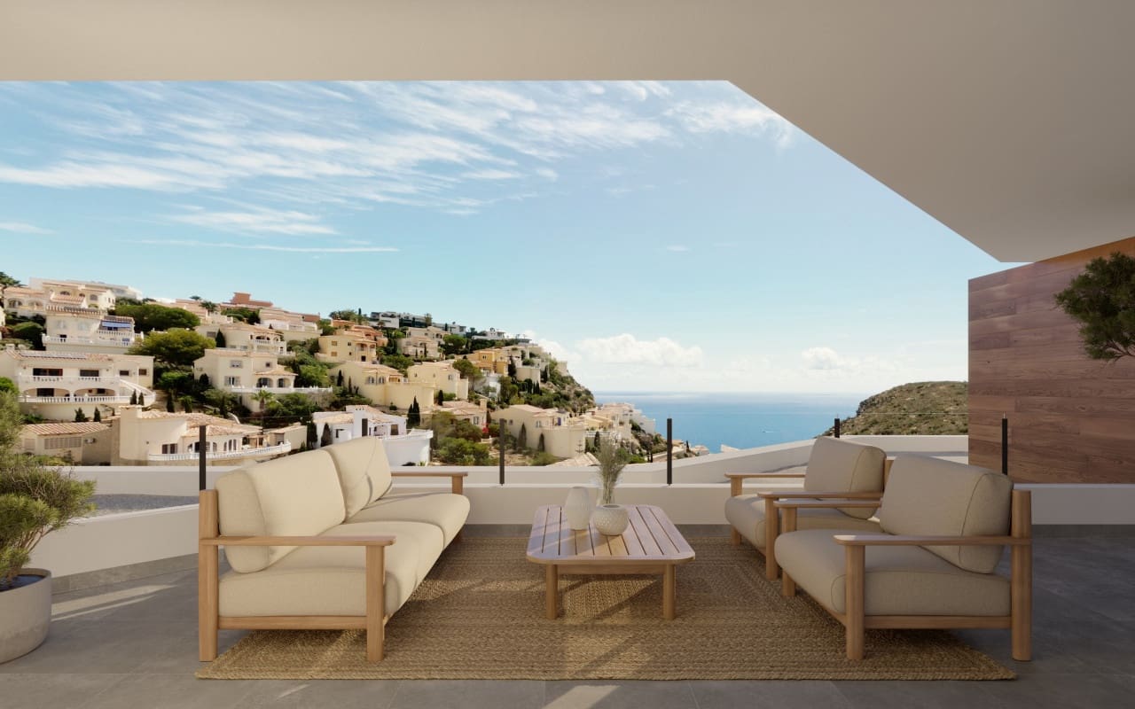 2 chambre Appartement à vendre à Cumbre del Sol avec piscine - 476 000 € (Ref: 9438618)