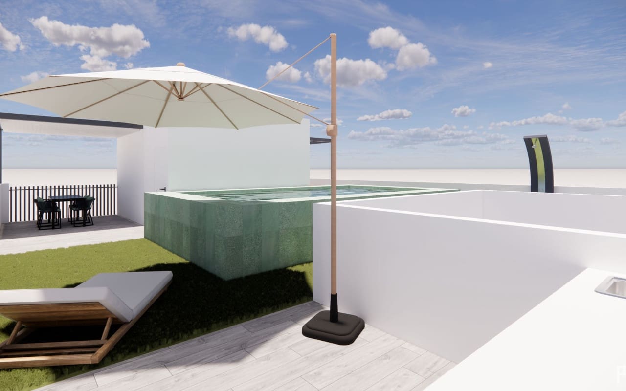 2 bedroom Beach Apartment for sale in Torre de la Horadada with pool - € 295,900 (Ref: 9438620)