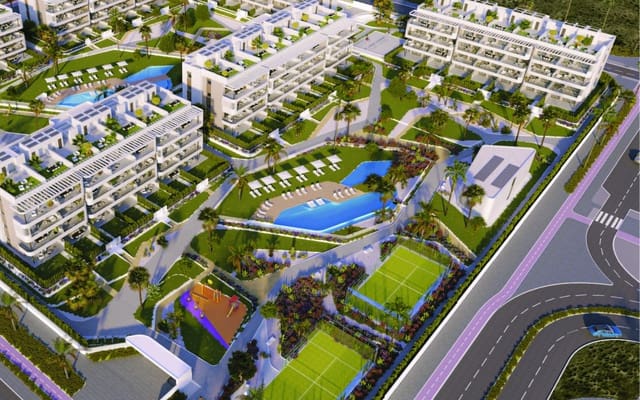 2 quarto Apartamento para venda em El Chaparral - La Siesta - La Torreta, Torrevieja com piscina - 280 000 € (Ref: 9447024)