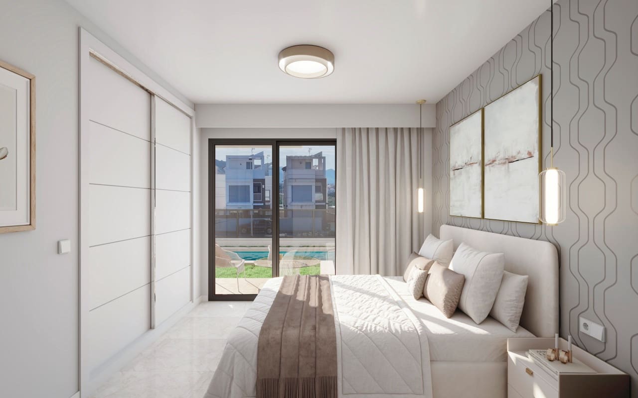 2 chambre Maison de Ville à vendre à Puerto de Mazarron avec piscine - 320 456 € (Ref: 9521792)