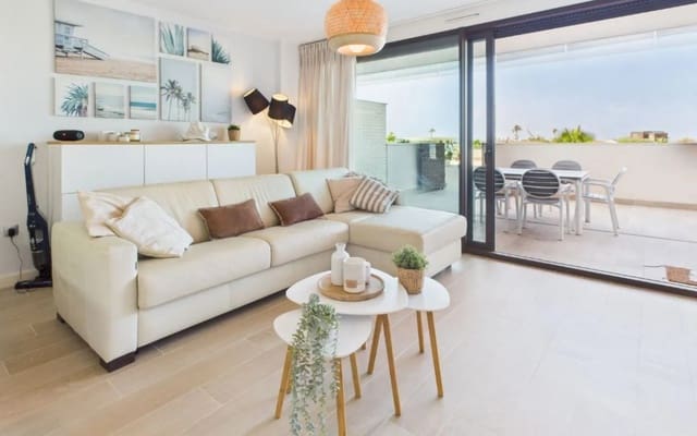 2 slaapkamer Strandappartement te koop in Mar de Cristal, Cartagena met zwembad - € 289.000 (Ref: 9565627)
