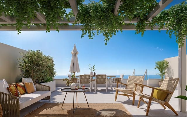 3 quarto Penthouse para venda em Benalmádena pueblo, Benalmádena com piscina - 571 400 € (Ref: 9569433)